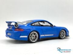 Porsche 911 Gt3RS 1:18 Bburago ( Xanh dương )