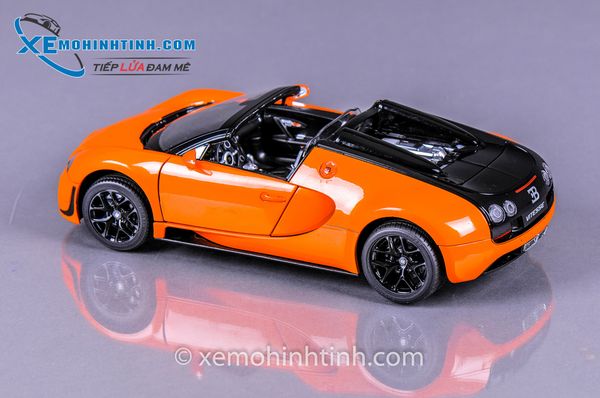 XE MÔ HÌNH BUGATTI VEYRON GRAND SPORT VITESSE 1:18 RASTAR (CAM)