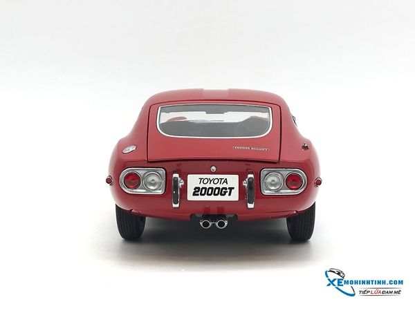 1/18 TOYOTA 2000 GT (RED)