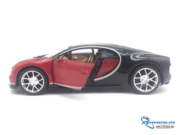 XE MÔ HÌNH BUGATTI CHIRON 1:24 Maisto (ĐỎ)