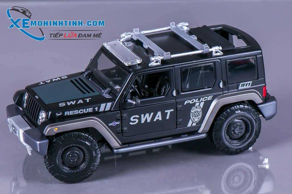 Xe Mô Hình Jeep Wrangler Concept Swat Police Version 1:18 Maisto (Đen –  Shop Xe Mô Hình Tĩnh