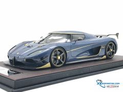 Koenigsegg  Agera RS Naraya Frontiart 1:18 (Xanh)