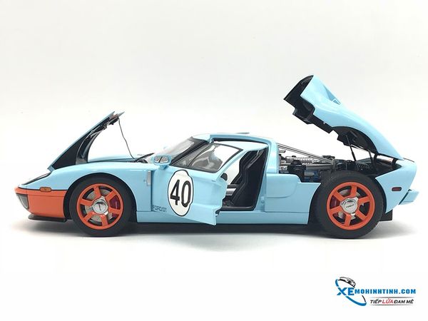 Ford GT 2004 Autoart 1:18 ( Xanh , Cam )