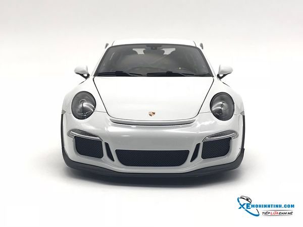 78166 MH 1:18 PORSCHE 911(991) GT3 RS (WHITE/DARK GREY WHEELS)