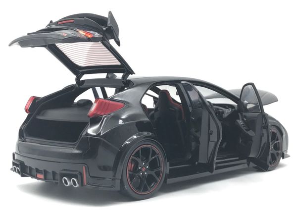 Xe Mô Hình Honda Civic Type R 2015 1:18 Ebbro (ĐEN)