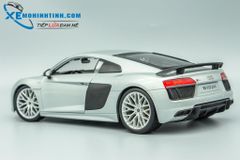 XE MÔ HÌNH AUDI R8 V10 PLUS 1:18 MAISTO (BẠC)