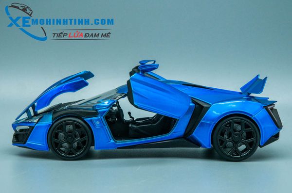 XE MÔ HÌNH LYKAN HYPERSPORT 1:24 JADA TOYS (XANH DƯƠNG)