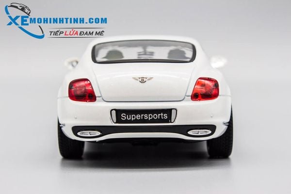 XE MÔ HÌNH BENTLEY CONTINENTAL 1:24 MZ (TRẮNG)