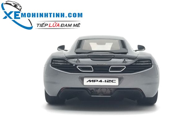 XE MÔ HÌNH MC.LAREN MP4-12C (BẠC)