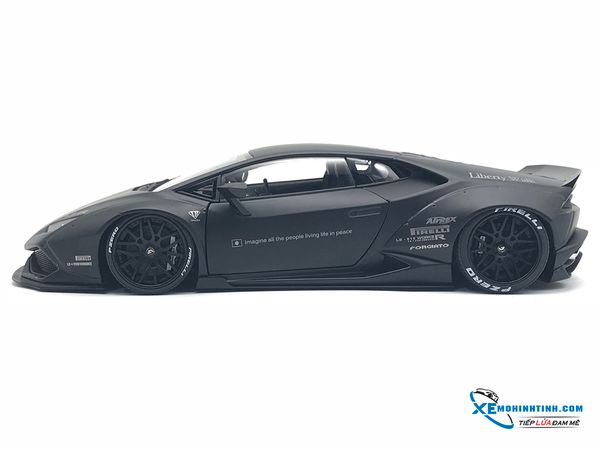 79121 MH 1:18 LIBERTY WALKLB-WORKS LAMBORGHINI HURACAN (MATT BLACK)