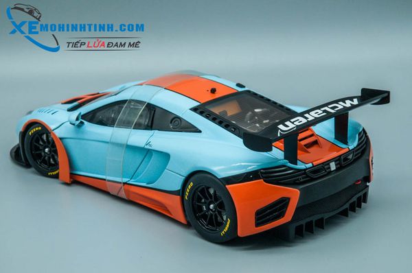 XE MÔ HÌNH MCLAREN 12C GT3 1:18 AUTOART (XANH DƯƠNG)