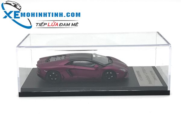 Xe Mô Hình Lamborghini Aventador 1:43 Gtautos (Tím)