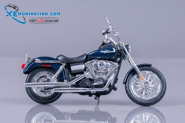 XE MÔ HÌNH HARLEY DAVIDSON 06 FXDBI STRESS BOB 1:12 MAISTO (XANH)