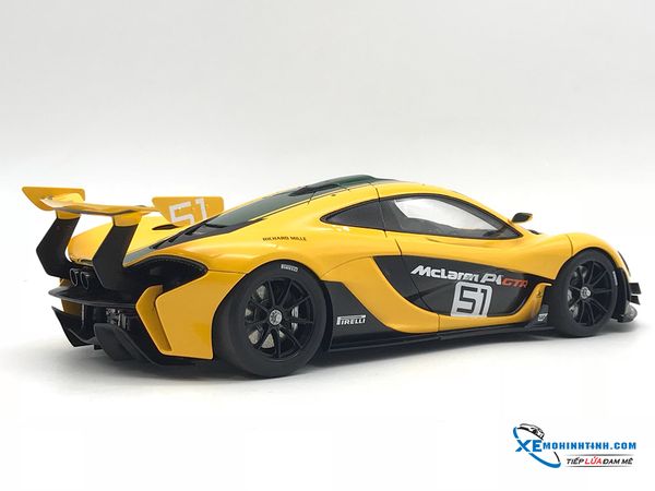 McLaren P1 GTR (YELLOW/GREEN STRIPES #51)