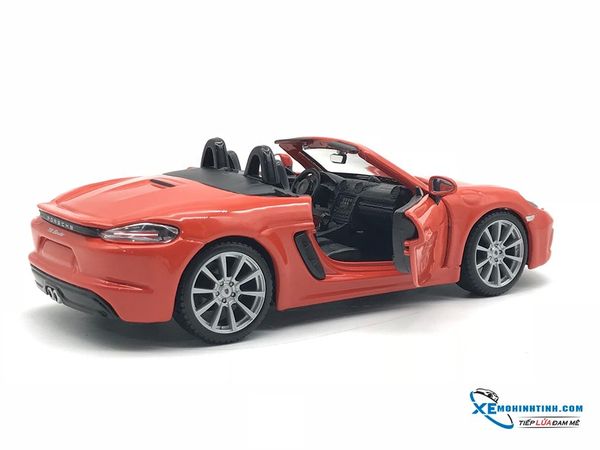 Xe Mô Hình Porsche 718 Boxter 1:24 Bburago ( Cam )