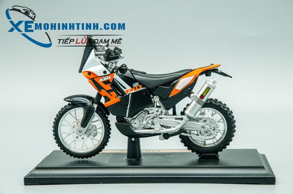 Xe Mô Hình Ktm 450 Rally 1:18 Maisto (Cam)