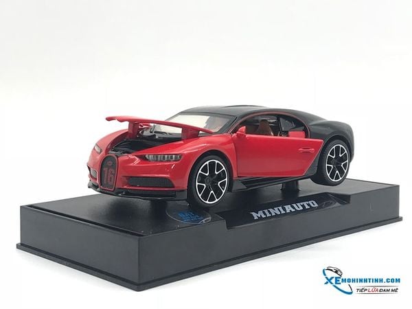 MH BUGATTI CHIRON 1:32 ( ĐỎ ĐEN)