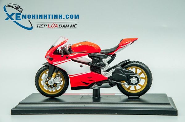 XE MÔ HÌNH DUCATI 1199 SUPERLEGGRA 2014 1:18 MAISTO (ĐỎ)