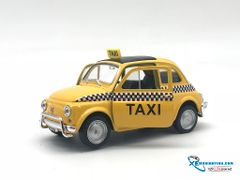 43606TICW MH WELLY FIAT NUOVA 500 1:36 (VÀNG TAXI)