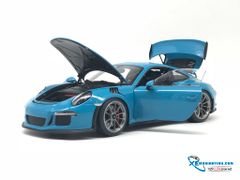 1/18 PORSCHE 911(991) GT3 RS (MIAMI BLUE/DARK GREY WHEELS)