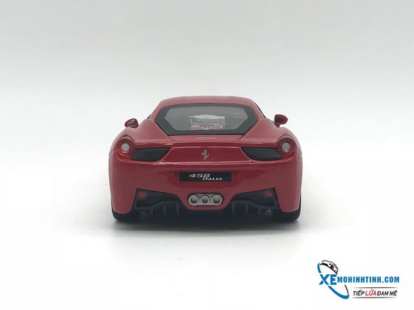 Xe Mô Hình Ferrari 458 Italia 1:24 Bburago (Đỏ)