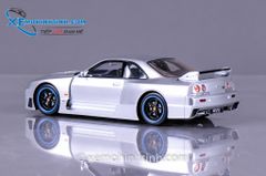 Xe Mô Hình Nismo Gtr-Lm R33 1:18 Otto (Bạc)