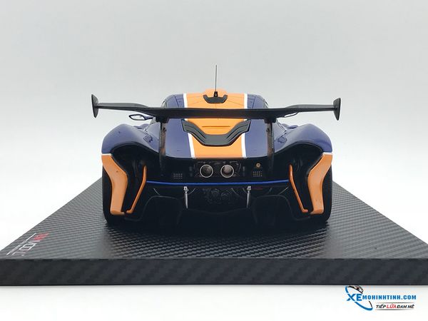 TSM181008R MH TSM-MODEL 1:18 MCLAREN P1™ GTR BLUE/ORANGE