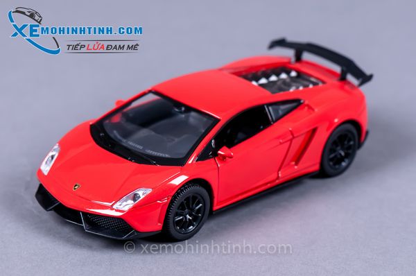 Xe Mô Hình Lamborghini Gallardo Superleggera 1:32 Kdw (Xanh Lá)