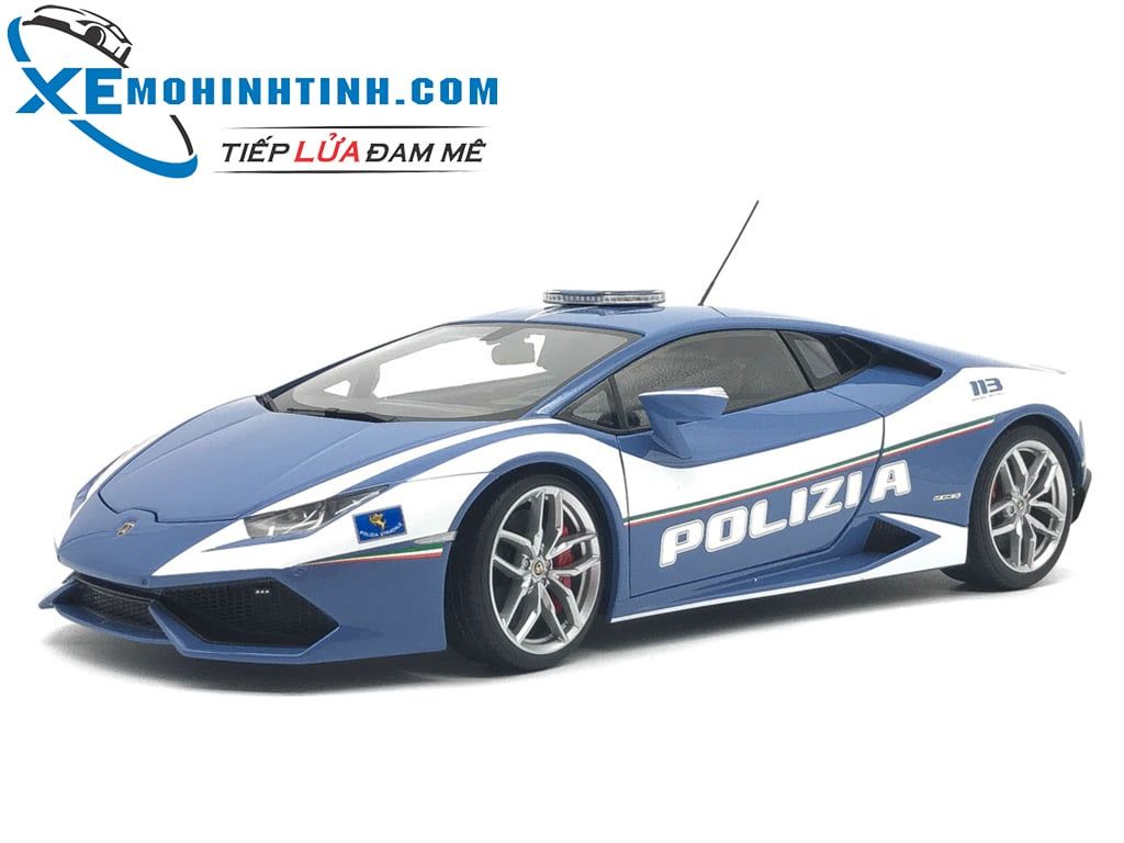 Lamborghini Huracan LP610 Police Car Autoart 1:18 (Xanh) – Shop Xe Mô Hình  Tĩnh