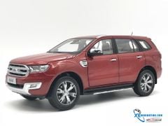 XE MÔ HÌNH FORD EVEREST TITANIUM 1:18 DEALER (ĐỎ ĐÔ)