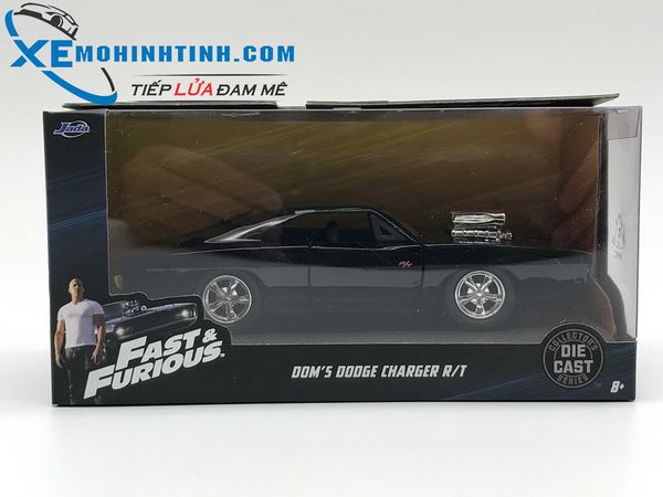 MH DOM'S DODGE CHARGER 1:32 (ĐEN)