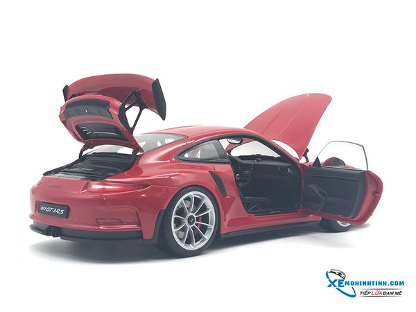 78165 MH 1:18 PORSCHE 911(991) GT3 RS (GUARDS RED/SILVER WHEELS)