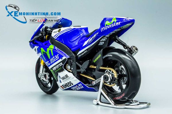 Xe Mô Hình Yamaha M1 Gp 99 Movistar 1:10 Maisto (Xanh)