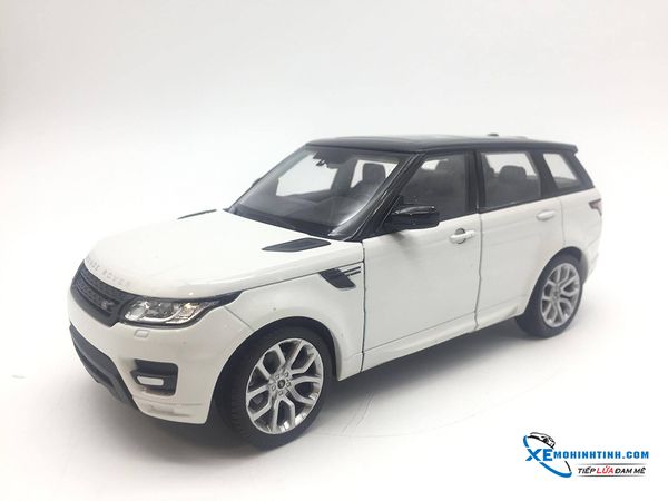 Xe Mô Hình Range Rover Sport 2014 1:24 Welly (Trắng)