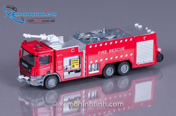 XE MÔ HÌNH XE CỨU HỎA PHUN NƯỚC 1:50 KDW