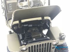 18055B MH WELLY FX JEEP 1941 WILLYS MB 1:18 (QUÂN ĐỘI)