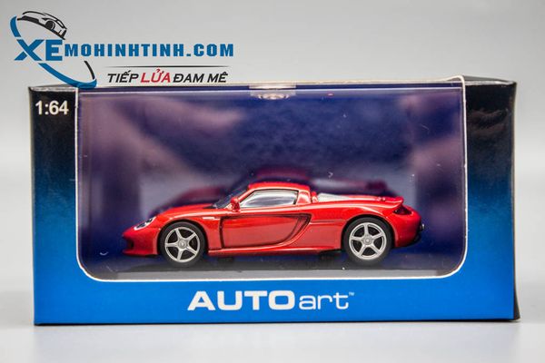 Xe Mô Hình Porsche Carrera Gt 1:64 Autoart (Đỏ)