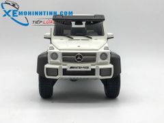 Xe Mô Hình Mercedes Benz G63 6X6 Amg 1:18 Autoart (Trắng)