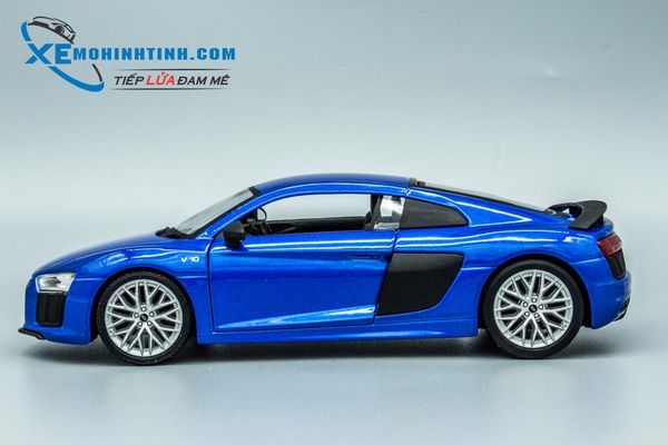 XE MÔ HÌNH AUDI R8 PLUS 1:24 MAISTO (XANH)