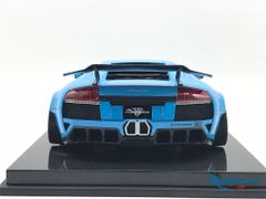 LB1866(BB-C) MH LB WALKS LAMBORGHINI MURCIELAGO LP640 (BABY BLUE-CARBON)-MÂM ĐEN