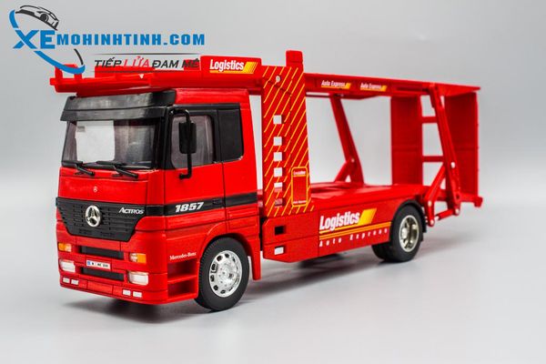 Xe Mô Hình Mercedes-Benz Single 1:32 Welly (Đỏ)