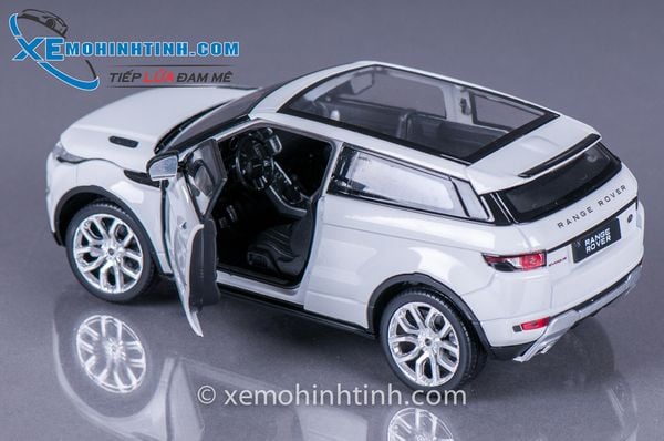 Xe Mô Hình Range Rover Evoque 1:24 Welly-Fx (Trắng)