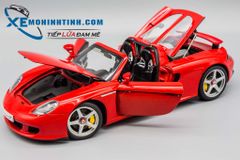 XE MÔ HÌNH PORSCHE CARRERA GT 1:18 AUTOART (ĐỎ)