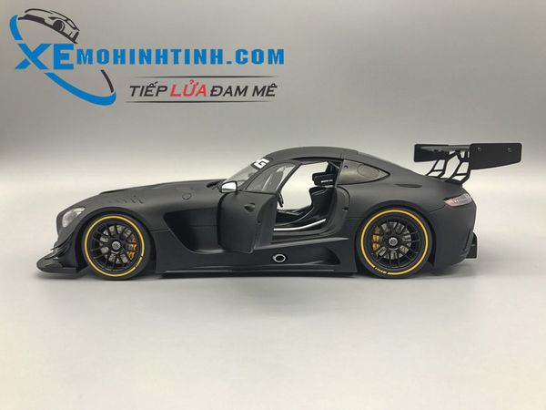 Xe Mô Hình Mercedes-Benz Amg Gt3 1:18 Autoart (Đen)