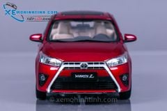 XE MÔ HÌNH TOYOTA YARIS 1:18 PAUDI (ĐỎ)