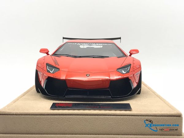 LB1864(O-D) MH LB WALKS LAMBORGHINI AVENTADOR LP700-4 (ORANGE-DA)