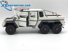 Xe Mô Hình Mercedes Benz G63 6X6 Amg 1:18 Autoart (Trắng)