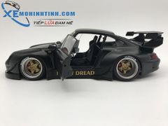 1/18 RWB 993 (MATT BLACK/GOLD WHEELS)