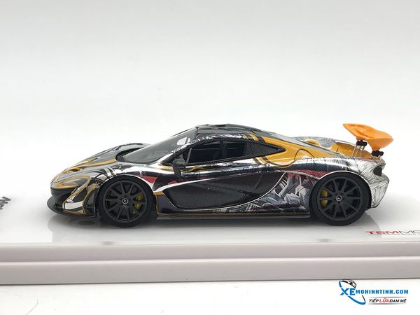 McLaren  P1™ ART CAR BY STICKER CITY TSM 1:43 (Chrome)
