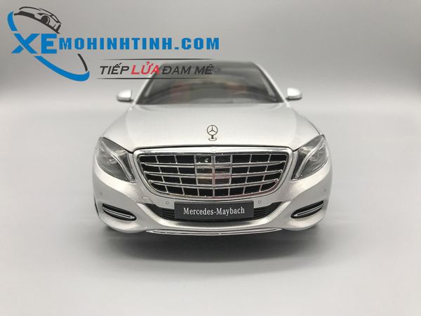 XE MÔ HÌNH MERCEDES MAYBACH S-KLASSE S600 1:18 AUTOART (BẠC)